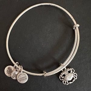 Alex and Ani Crab with Crystal Bracelet